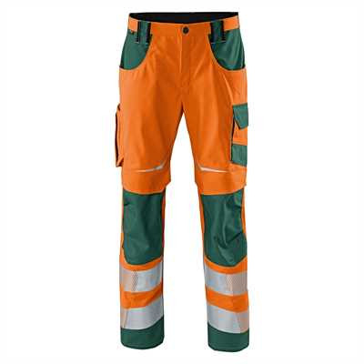 KÜBLER PSA REFLECTIQ Hose warnorange/moosgrün, 22078340