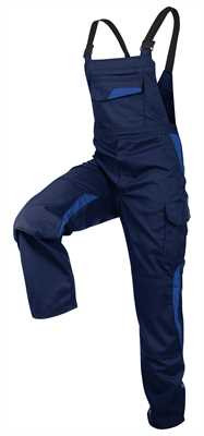 KÜBLER VITA mix Latzhose dunkelblau/kbl.blau, 3L475365