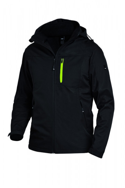 FHB JANNIK Softshelljacke, schwarz
