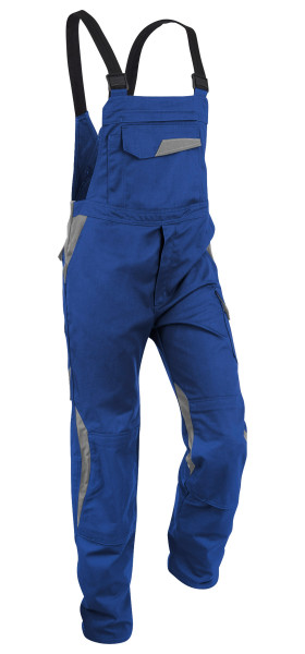 KÜBLER VITA cotton+ Latzhose kbl.blau/mittelgrau, 3L473421