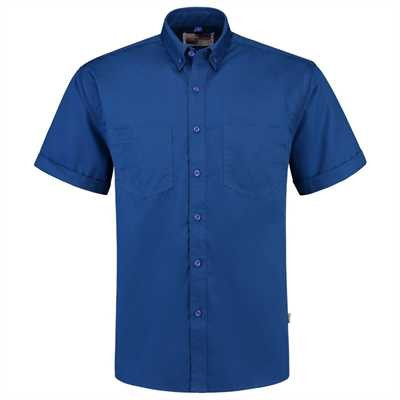 TRICORP, Arbeitshemd Kurzarm Basis, Royalblue, 701003