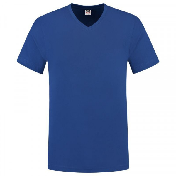 TRICORP, T-Shirt V-Ausschnitt Slim Fit, Royalblue, 101005