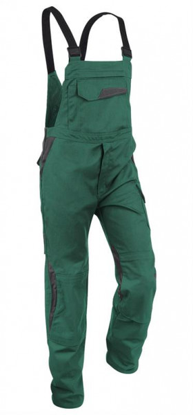 KÜBLER VITA cotton+ Latzhose moosgrün/anthrazit, 3L473421