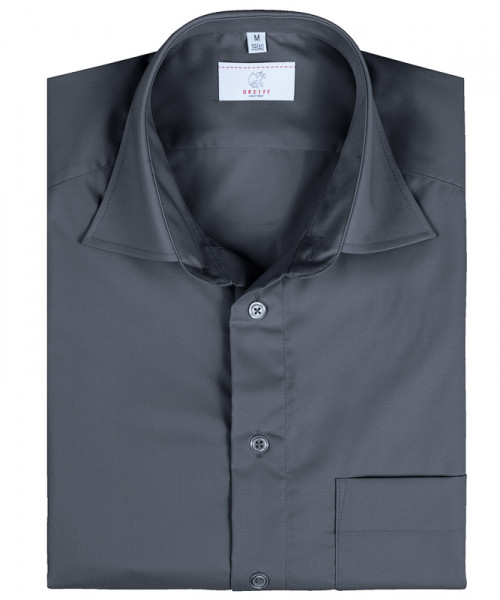 GREIFF Herren-Hemd 1/2 Regular F anthrazit Blusen/Hemden/Strick 6666.1120.11 6666 1120 Hemd