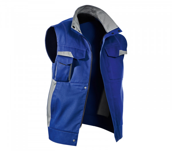 KÜBLER VITA mix Weste kbl.blau/mittelgrau, 7L48536