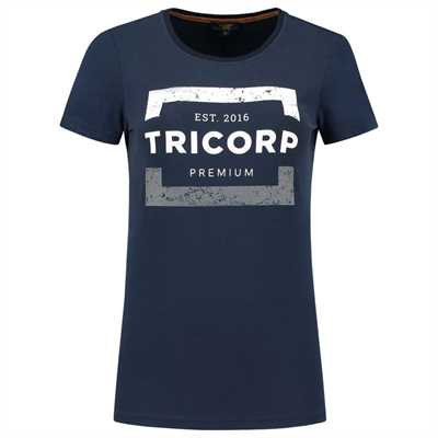 TRICORP, T-Shirt Premium Damen, Ink, 104004