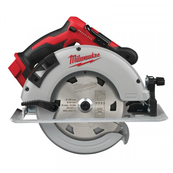 MILWAUKEE, Bürstenlose Akku-Handkreissäge M18BLCS66-0X