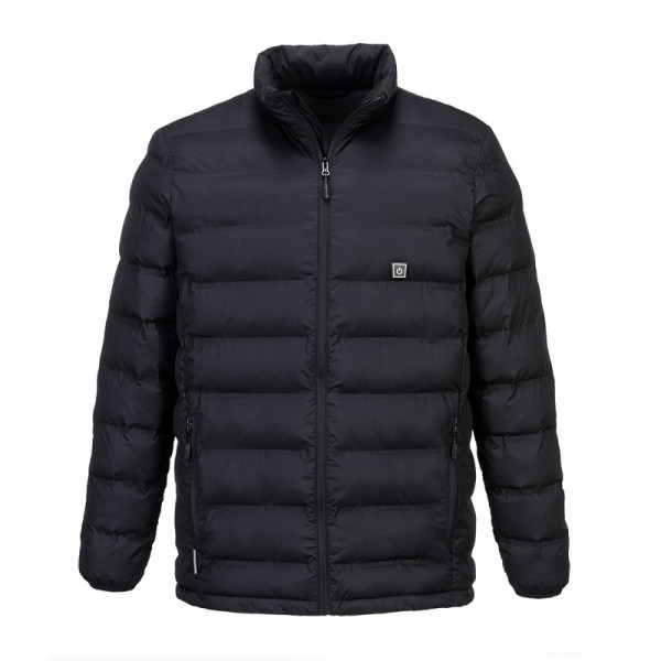 PORTWEST ULTRASONIC beheizte Jacke Schwarz / S547