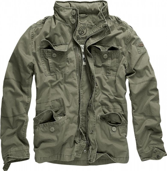 BRANDIT, Britannia Jacket, olive / 3116