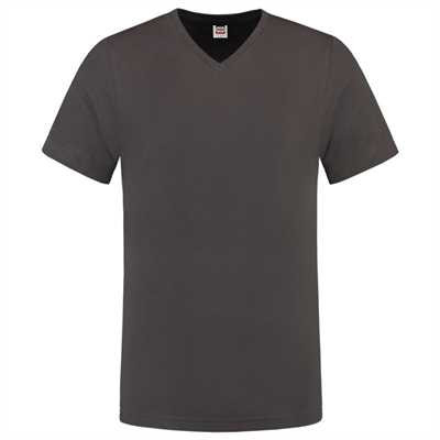 TRICORP, T-Shirt V-Ausschnitt Slim Fit, Darkgrey, 101005