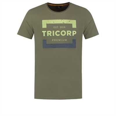 TRICORP, T-Shirt Premium Herren, Army, 104007