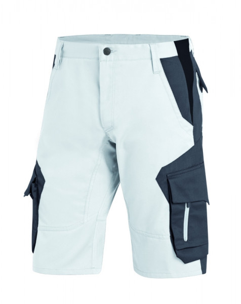 FHB WULF Bermuda , weiß-anthrazit