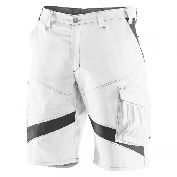 KÜBLER ACTIVIQ Shorts weiß/anthrazit, 24505365