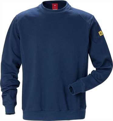 Kansas ESD Sweatshirt 7083 XSM Dunkelblau 125037-540