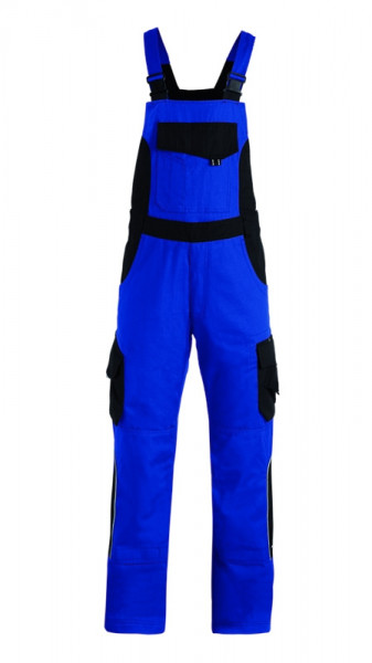 FHB ECKHARD Latzhose, royalblau-schwarz
