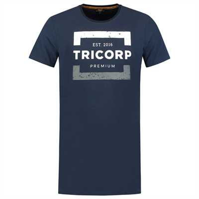 TRICORP, T-Shirt Premium Herren Lang, Ink, 104001
