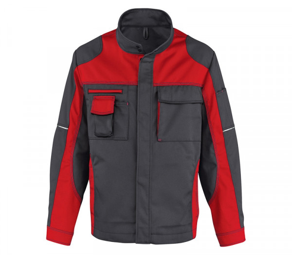 KÜBLER IMAGE VISION Jacke anthrazit/mittelrot, 10453315