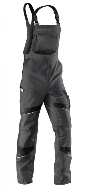 KÜBLER ACTIVIQ Latzhose anthrazit/schwarz, 3250536