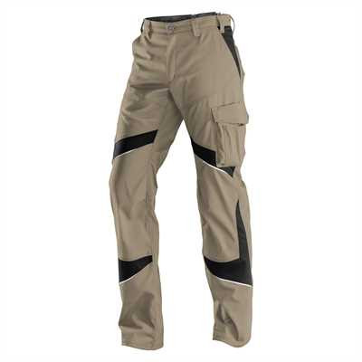 KÜBLER ACTIVIQ Hose sandbraun/schwarz, 22505365
