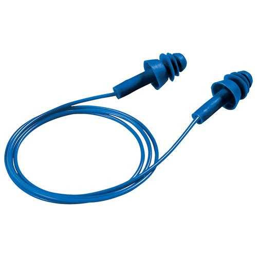 UVEX whisper+ detec Gehörschutzstöpsel mit Kordel SNR 27 dB 50 Paar paarweise in Minibox / 2111260