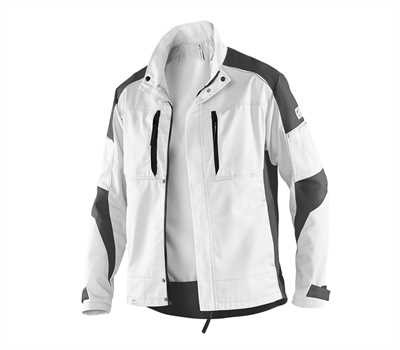 KÜBLER ACTIVIQ Jacke weiß/anthrazit, 12505365