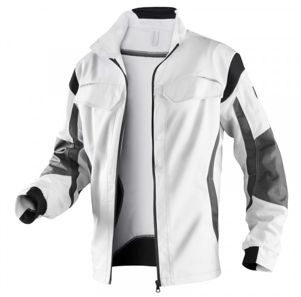KÜBLER PULSSCHLAG Jacke weiß/anthrazit, 13243314