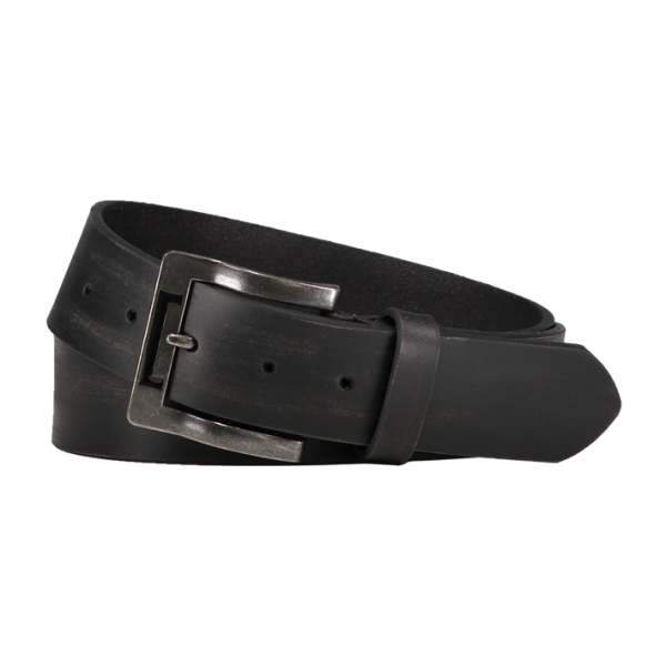 TRICORP, Gürtel Premium 100% Leder, Black, 654003