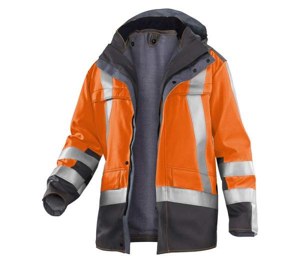 KÜBLER PSA SAFETY X Jacke orange/anthrazit, 1969
