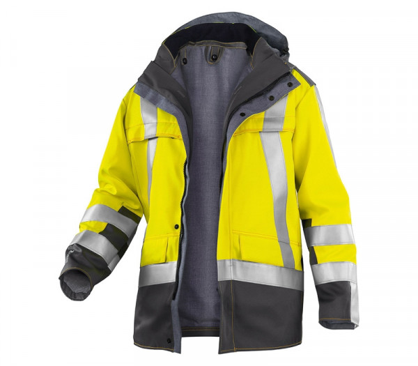 KÜBLER PSA SAFETY X Jacke warngelb/anthrazit, 1969