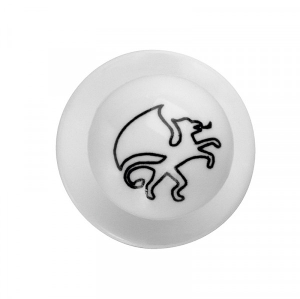 GREIFF Kugelknopf 12er Pack Greifflogo-weiß Gastromoda Cuisine 5900.9000.190 5900 9000 Knopf