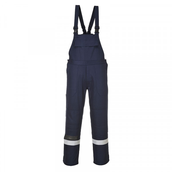 PORTWEST Bizflame Plus Bib Brace Navy FR27