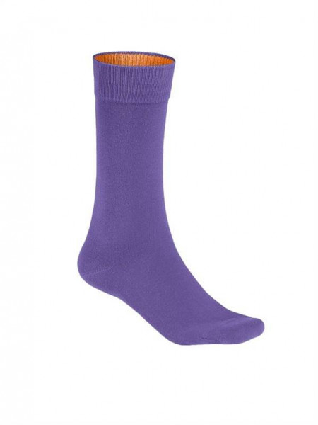 Hakro Socken Premium lavendel 0933-119