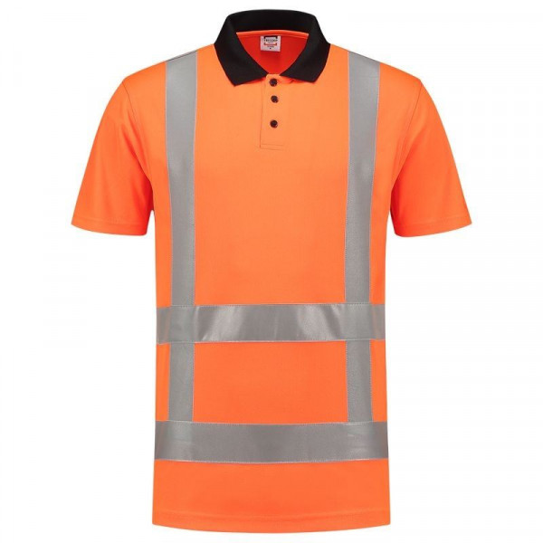 TRICORP, Poloshirt EN ISO 20471 Birdseye, Orange, 203006