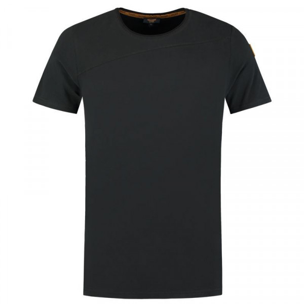 TRICORP, T-Shirt Premium Quernaht Herren, Black, 104002