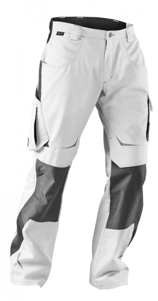 KÜBLER PULSSCHLAG Hose weiß/anthrazit, 21243314