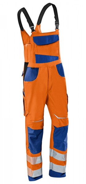 KÜBLER PSA REFLECTIQ Latzhose warnorange/kbl.blau, 32078340