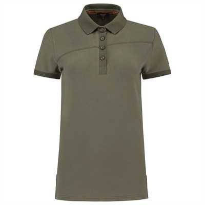 TRICORP, Poloshirt Premium Quernaht Damen, Army, 204003