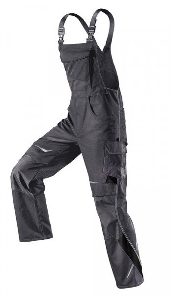 KÜBLER PULSSCHLAG Latzhose anthrazit/schwarz, 33245353