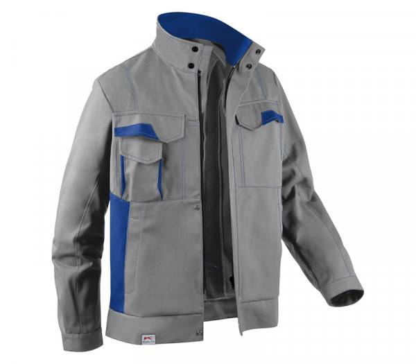 KÜBLER IMAGE DRESS NEW DESIGN Jacke mittelgrau/kbl.blau, 13453411