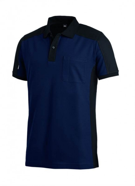 FHB KONRAD Polo-Shirt, marine-schwarz