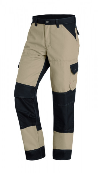 FHB MARKUS Arbeitshose, beige-schwarz