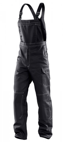 KÜBLER ORGANIQ Latzhose schwarz, 32481414