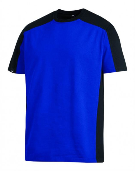 FHB MARC T-Shirt zweifarbig , royalblau-schwarz