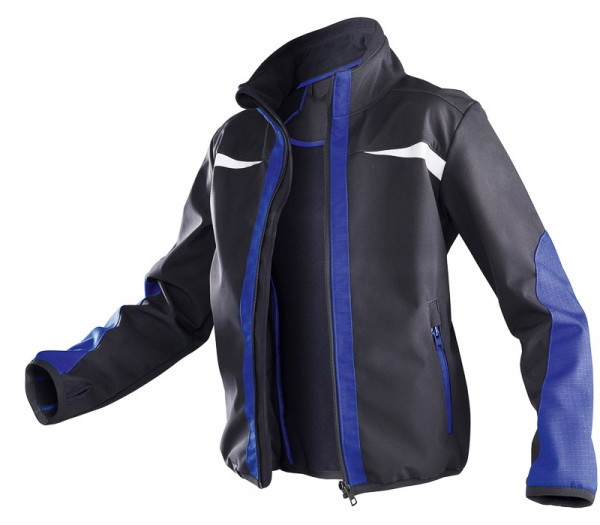 KÜBLER WEATHER Jacke kids schwz/kbl.blau, 13417323