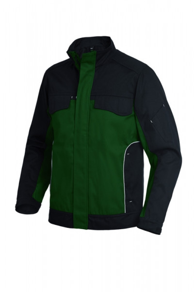 FHB ERNST Arbeitsjacke, grün-schwarz