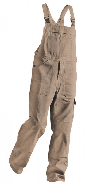 KÜBLER QUALITY DRESS Latzhose sandbraun, 36511314