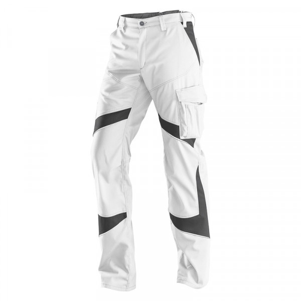 KÜBLER ACTIVIQ Hose weiß/anthrazit, 25505365