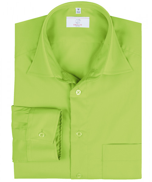 GREIFF Herren-Hemd 1/1 Regular F apfelgrün Blusen/Hemden/Strick 6665.1120.44 6665 1120 Hemd