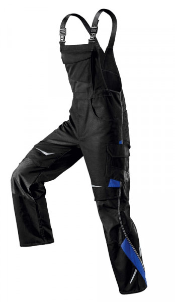 KÜBLER PULSSCHLAG Latzhose schwarz/kbl.blau, 33245353