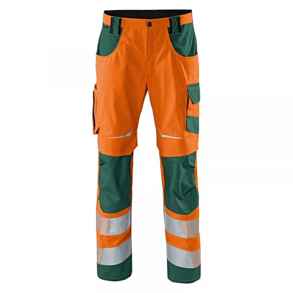 KÜBLER PSA REFLECTIQ Hose warnorange/moosgrün, 22078340
